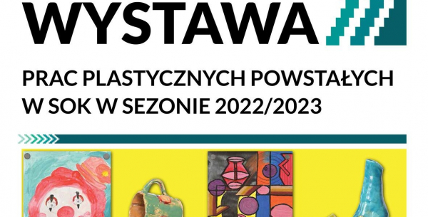 Zaproszenie na wystawę prac plastycznych