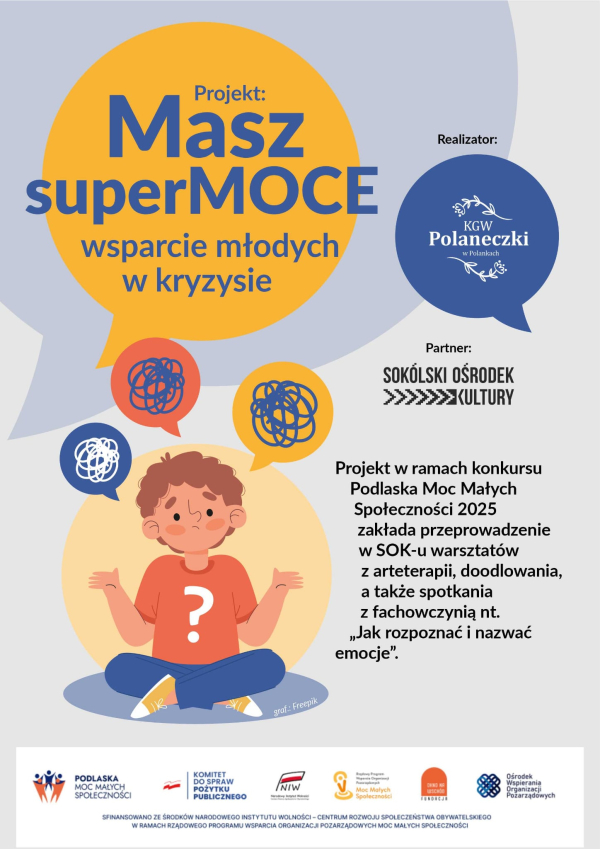 Warsztaty dla młodych &ndash; &bdquo;Masz superMOCE&rdquo;