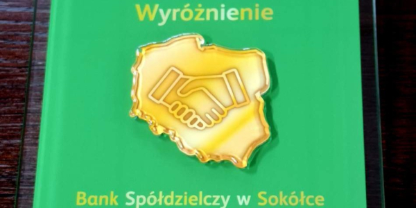 Bank Sp&oacute;łdzielczy w Sok&oacute;łce wyr&oacute;żniony w konkursie &bdquo;Bank Sp&oacute;łdzielczy dla Społeczności Lokalnej&rdquo;