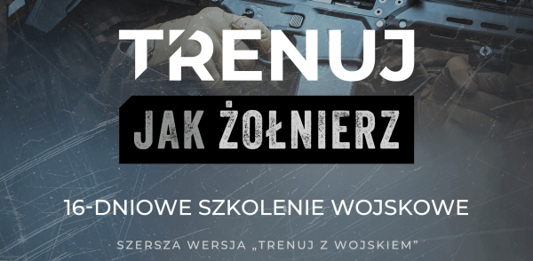 Trenuj jak żołnierz [Plakat]