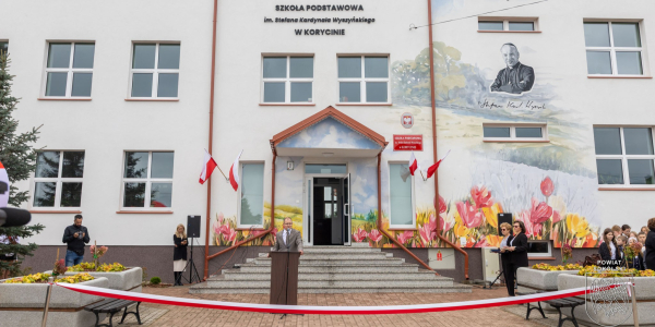 110 lat historii i nowoczesna przyszłość Szkoły Podstawowej w Korycinie