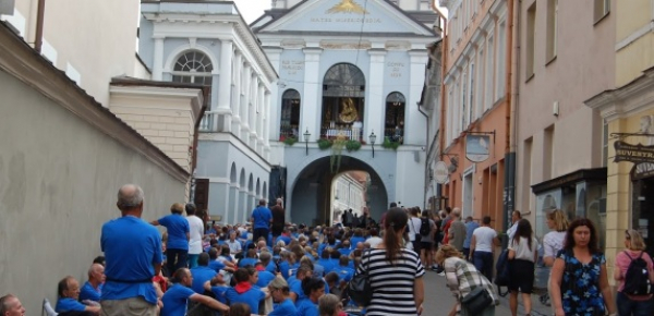 Mszą dziękczynną zakończyli pielgrzymkę z Białegostoku do Wilna [Zdjęcia]