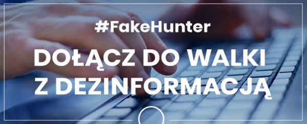 Projekt #FakeHunter: wezwanie do walki z dezinformacją o SARS-CoV-2