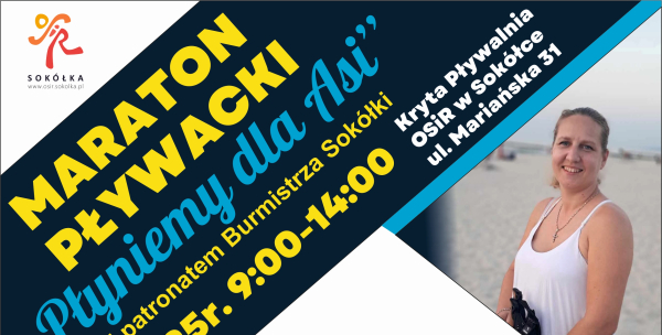VIII Maraton Pływacki - Płyniemy dla Asi